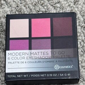 BH Cosmetics 6 Color Eyeshadow Palette - Modern Mattes To Go